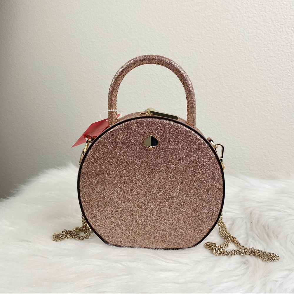 Kate Spade andi glitter mini canteen shoulder bag - Picture 5 of 8
